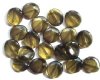 20 16mm Dark Olive Wavy Disks